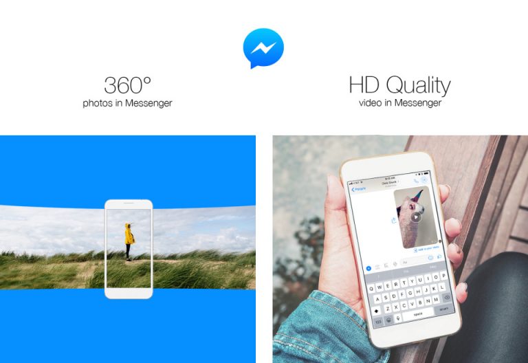 Facebook ประกาศเพิ่มฟีเจอร์ให้ Messenger ส่ง รูปถ่าย 360 องศา ได้แล้วในรูปแบบ HD และ SD